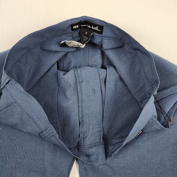 Travis Mathew Shorts Mens 30 Blue Beck Performance Golf Shorts (30x10) NWT - Picture 4 of 8